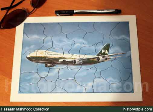 PIA Boeing 747-200B Jigsaw Puzzle