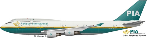 PIA Boeing 747-400