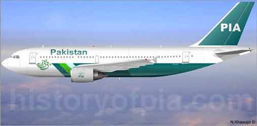 PIA Airbus A310-308