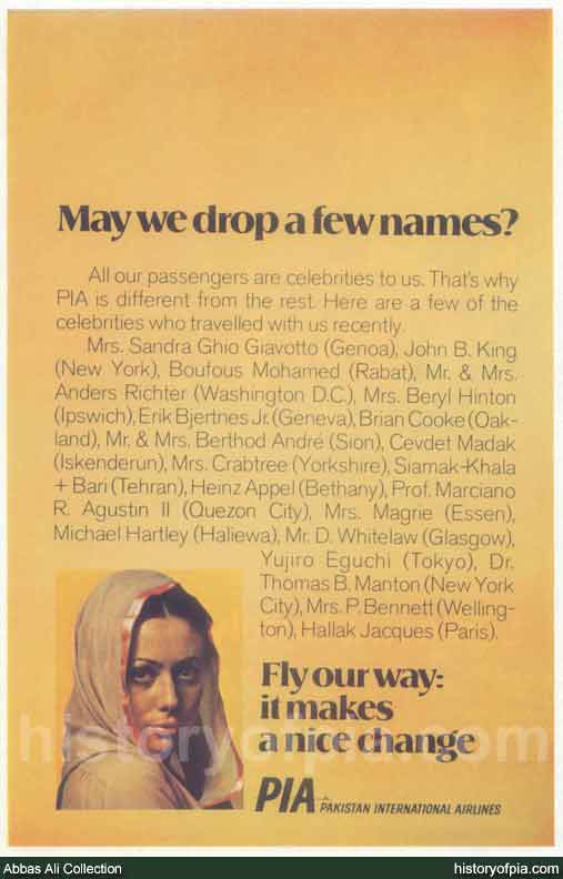PIA Advertisement