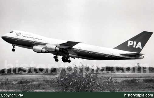 PIA Boeing 747-240B Combi