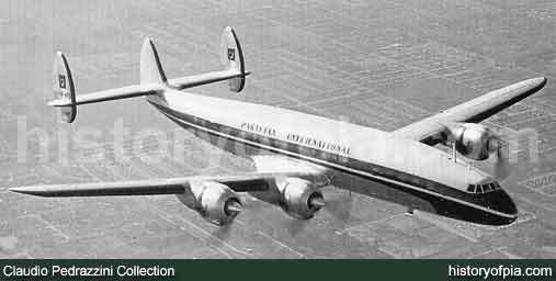 PIA Lockheed L-1049C Super Constellation