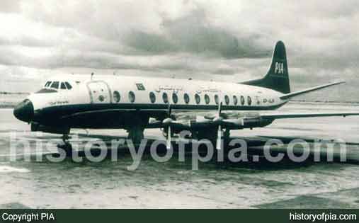 PIA Vickers Viscount 815