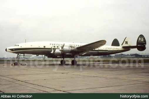 PIA Lockheed L-1049H Super Constellation