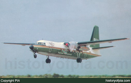 PIA Fokker F27 Friendship Mk 400