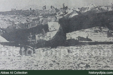 PIA Boeing 720-040B wreckage