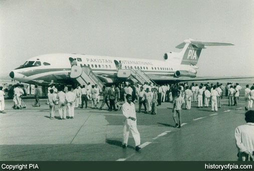 PIA Hawker Siddeley HS.121 Trident IE-103