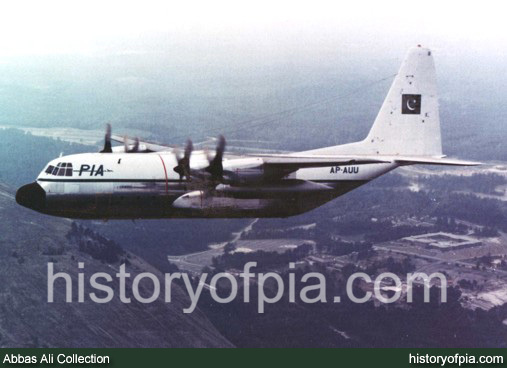 PIA Lockheed L-100-382B-4C Hercules
