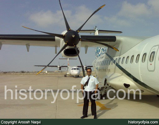 First Officer Aroosh Naqvi