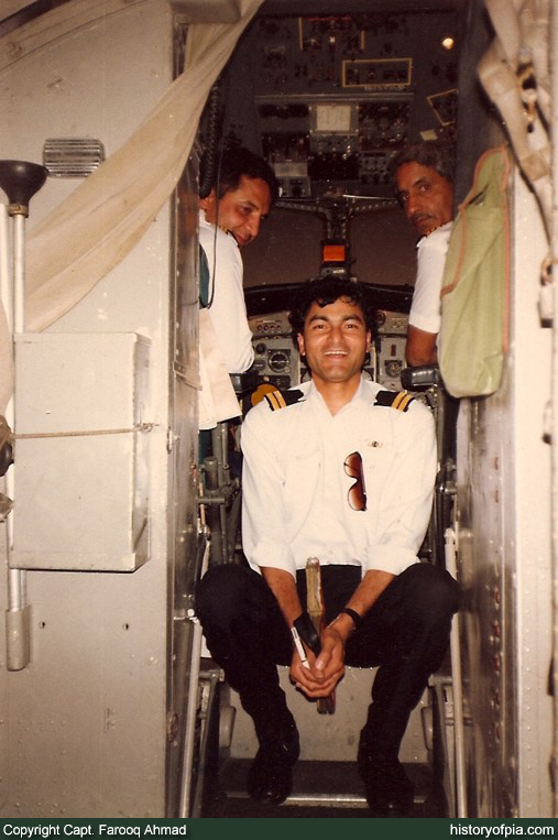 First Officer Farooq Ahmad