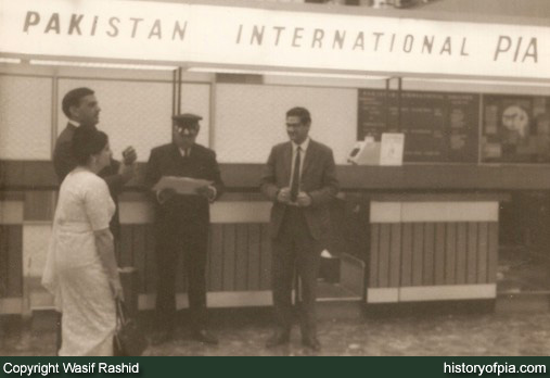 PIA Check-in Counter