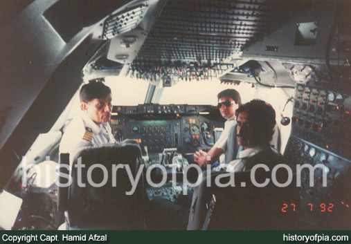 Co-Pilot Hamid Afzal