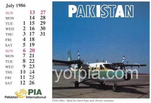 PIA Calendar