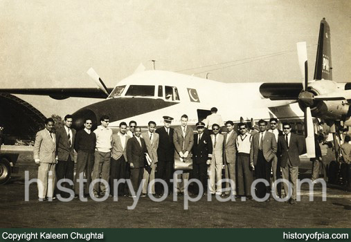 PIA Fokker F27 Aircraft Delivery