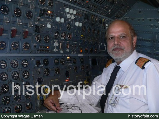 PIA Boeing 747 Flight Engineer
