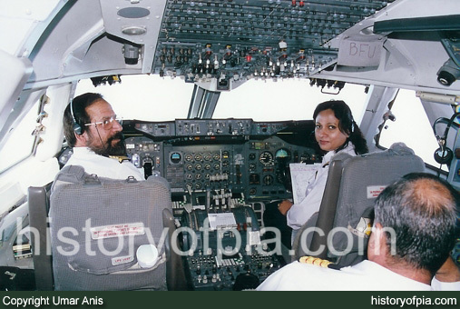 First Officer Ayesha Rabia