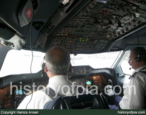First Officer Saqib Ansari
