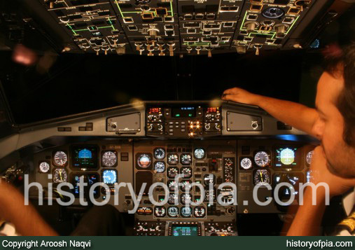 First Officer Aroosh Naqvi