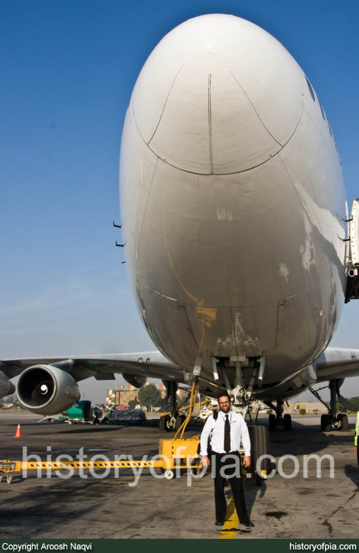 First Officer Aroosh Naqvi