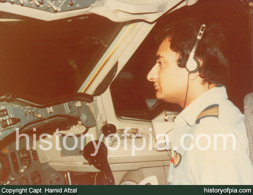 First Officer Hamid Afzal