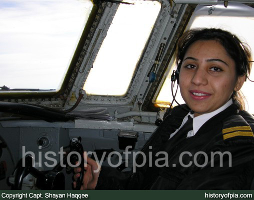 First Officer Sadia Aziz