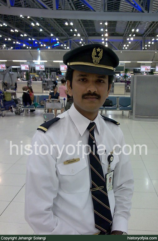 Flight Steward Jehangir Solangi