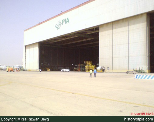 PIA�s Ispahani Wide Body Aircraft Maintenance Hangar