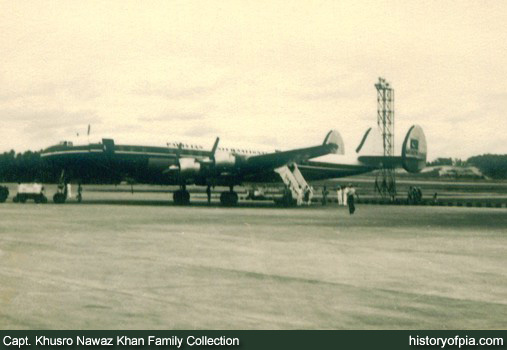 PIA Lockheed L-1049C Super Constellation