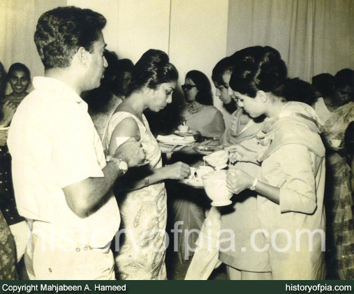 Air Hostess Mahjabeen A. Hameed