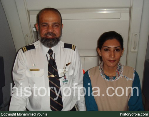 Flight Purser Mansoor Ahmed