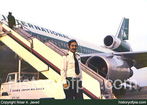 Senior Purser Nisar A. Javed