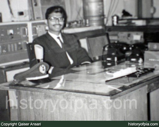Operations Manager Qaiser Ansari