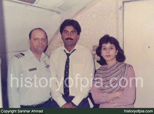 Senior Purser Sarshar Ahmad