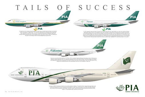 PIA Boeing 747-240B (SCD) Poster