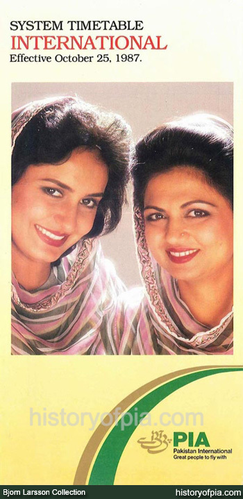 PIA Timetable