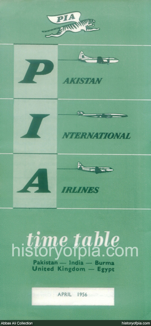 PIA Timetable