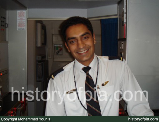 PIA Flight Steward M. Usman Saeed