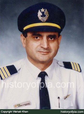 PIA Senior Purser Naeem Chaudhry